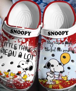 Deschea  Snoopy Crocs 3D Clog Crocsband Shoes