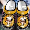 Deschea  Snoopy Crocs Clogs Comfortable Crocband Shoes for men women