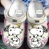 Deschea  Snoopy Crocs Crocband Shoes Comfortable Clogs for men women New