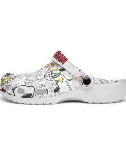 Deschea  Snoopy Crocs Crocband Shoes Comfortable Clogs for men women New