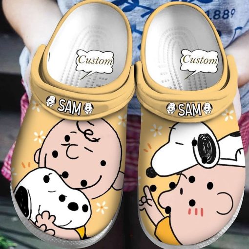 Deschea  Snoopy Crocs Shoes Comfortable Clogs Crocband for men women