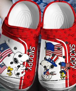 Deschea  Snoopy Crocsband Crocs 3D Clog Shoes