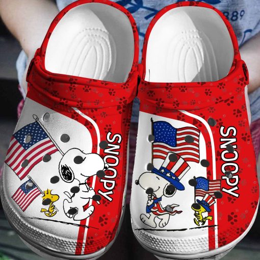 Deschea  Snoopy Crocsband Crocs 3D Clog Shoes