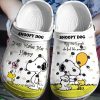 Deschea  Snoopy Cartoon Dog Crocs 3D Clog Shoes