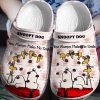 Deschea  Peanuts Snoopy Crocs 3D Clog Shoes