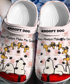 Deschea  Snoopy Dog Crocs 3D Clog Cartoon Shoes