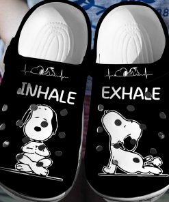 Deschea  Snoopy Dog Crocs Cartoon 3D Clog Shoes