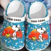 Deschea  Chill Out Snoopy Cute Clog Shoes