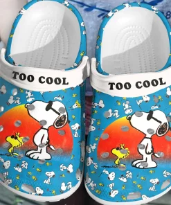 Deschea  Snoopy Peanuts Crocs Crocband Clogs Shoes Comfortable For Men Women