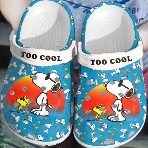 Deschea  Snoopy Peanuts Crocs Crocband Clogs Shoes Comfortable For Men Women