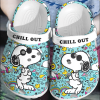 Deschea  Snoopy Comics clog Shoes