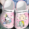 Deschea  Snoopy Peanuts Crocs Crocband Shoes Clogs Comfortable For Men Women