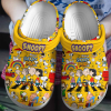 Deschea  Autism Awareness Snoopy Custom Name clog Shoes