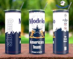 Dallas Cowboy Modelo Skinny Tumbler