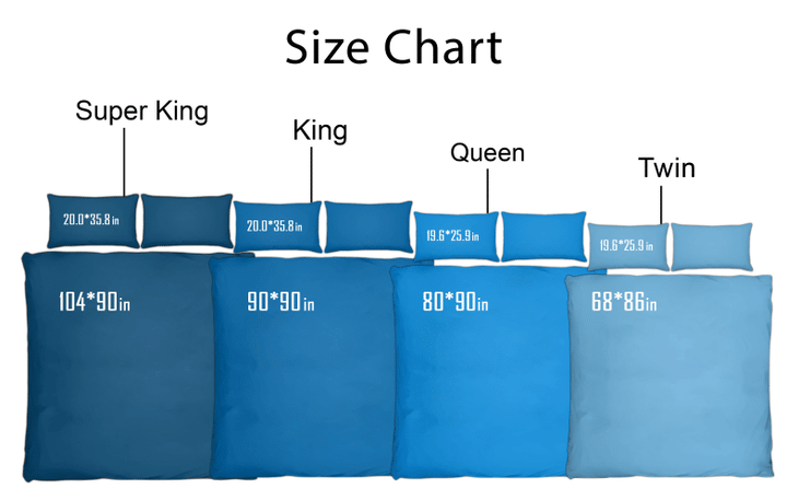 deschea beddingset sizechart