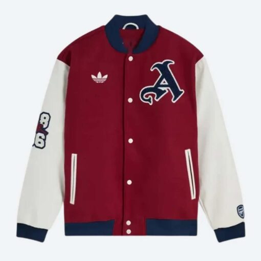 Arsenal x Adidas Varsity Jacket Season 2024-2025