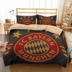 FC Bayern Munich Duvet Cover, Bedding Set Gift For Christmas, Black Friday, Thanksgiving, Black Friday
