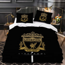 Liverpool Fc Football Club Duvet Cover, Bedding Set Gifts For Birthday Christmas Thanksgiving Black Friday