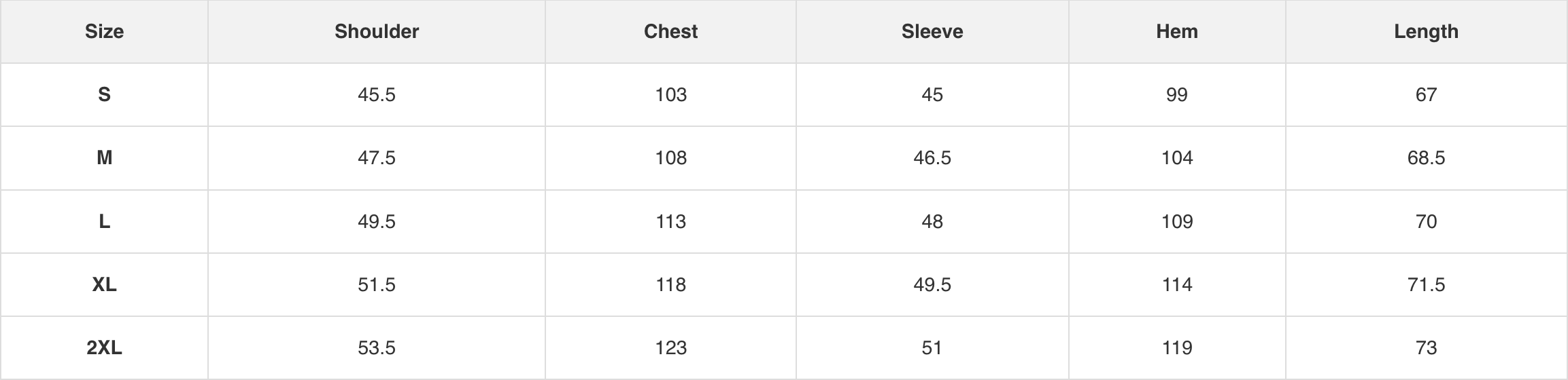 size guide esport jersey size guide esport jersey