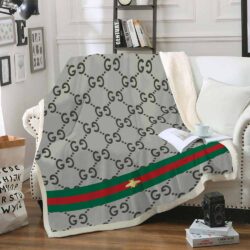 Ash gray Gucci blanket
