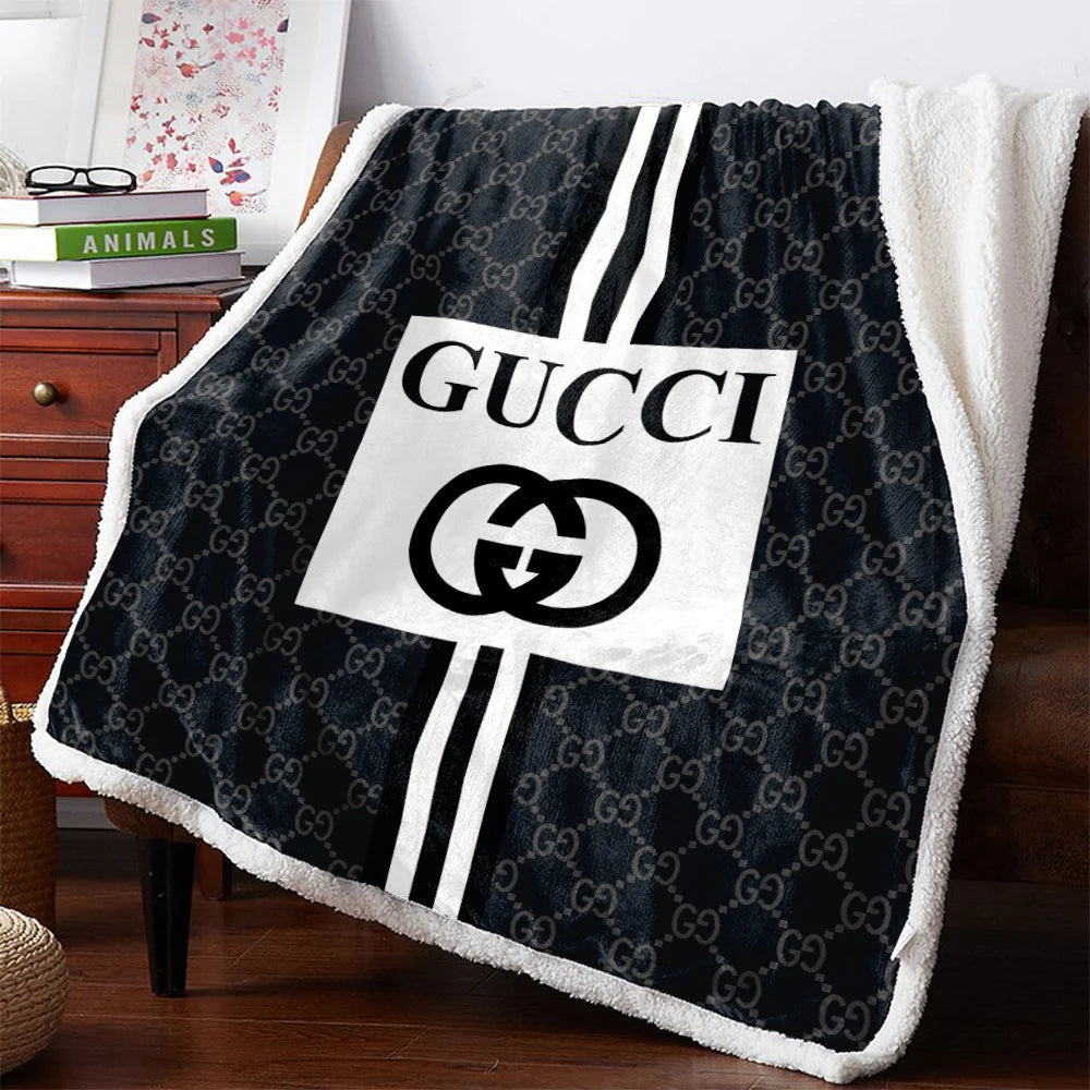 Black Gucci blanket Black Gucci blanket