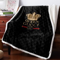 Black Queen Gucci blanket