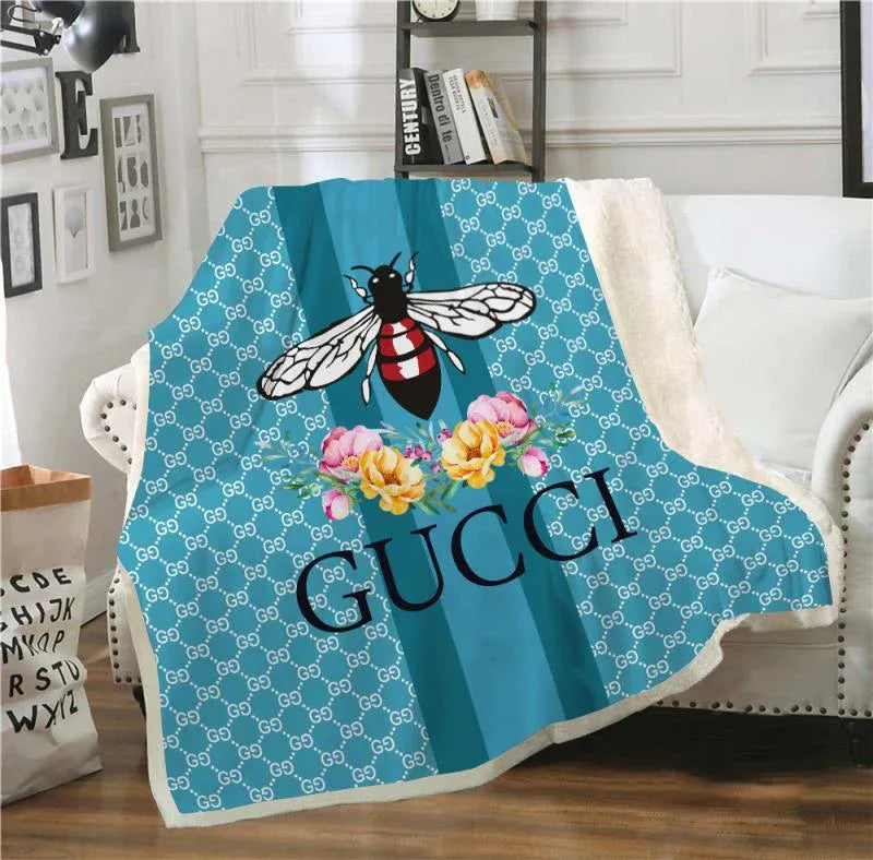 Blue Gucci blanket Blue Gucci blanket