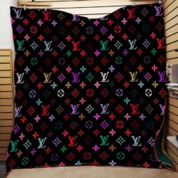 Colorful Louis Vuitton blanket