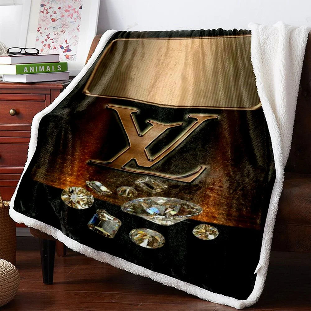 Diamonds Louis Vuitton blanket Diamonds Louis Vuitton blanket
