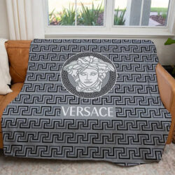Gray Versace blanket