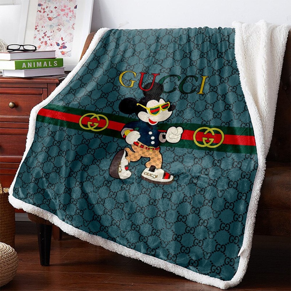 Mickey Gucci blanket Mickey Gucci blanket