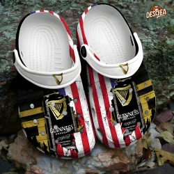 American Flag Mix Guinness Draught Crocs