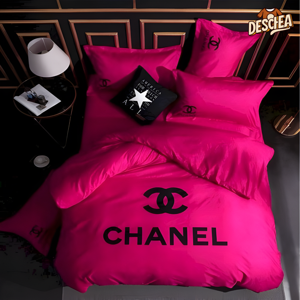 Chanel Luxury Bedding Sets Duvet Cover Bedroom Luxury Brand Bedding Bedroom