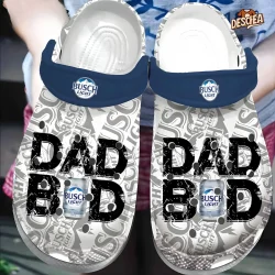 Dad Bod Busch Light Crocs
