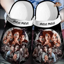 Hocus Pocus Sanderson Sisters Billy Butcherson Halloween Crocs, Hocus Pocus Kids