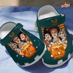 Hocus Pocus Sanderson Sisters Whataburger Halloween Crocs