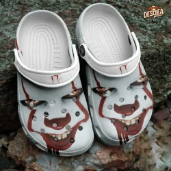 IT Pennywise Smile Face Halloween Crocs