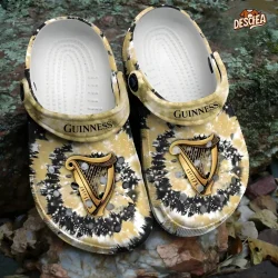 Tie Dye Guinness Beer Crocs