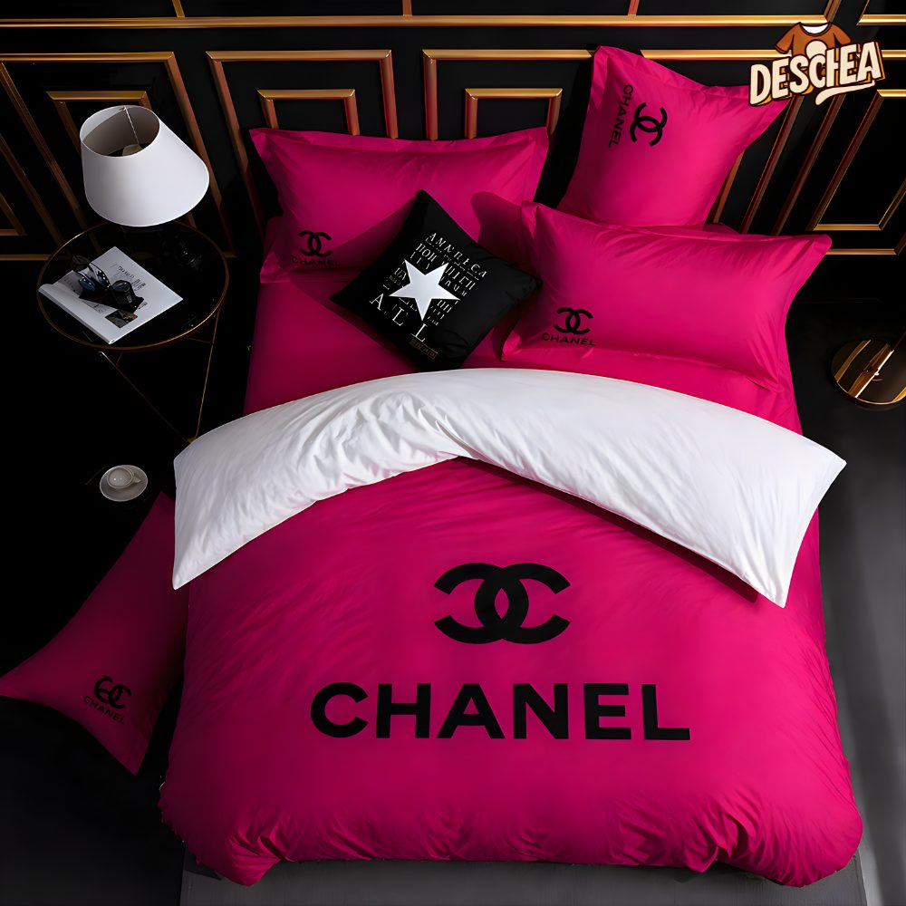 Chanel Luxury Bedding Sets Duvet Cover Bedroom Luxury Brand Bedding Bedroom