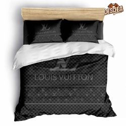 Louis Vuitton Caro Luxury Brand Fashion Bedding Set Duvet Cover Set Bedding Sets