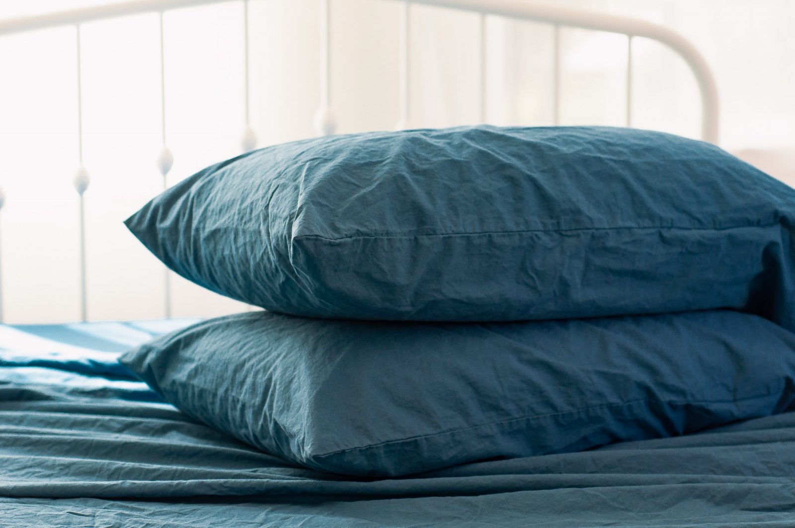 Crinkle Percale Organic Cotton Pillowcase Set Crinkle Percale Organic Cotton Pillowcase Set