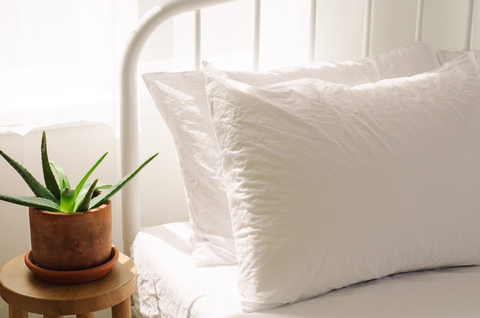 Crinkle Percale Organic Cotton Pillowcase Set Crinkle Percale Organic Cotton Pillowcase Set
