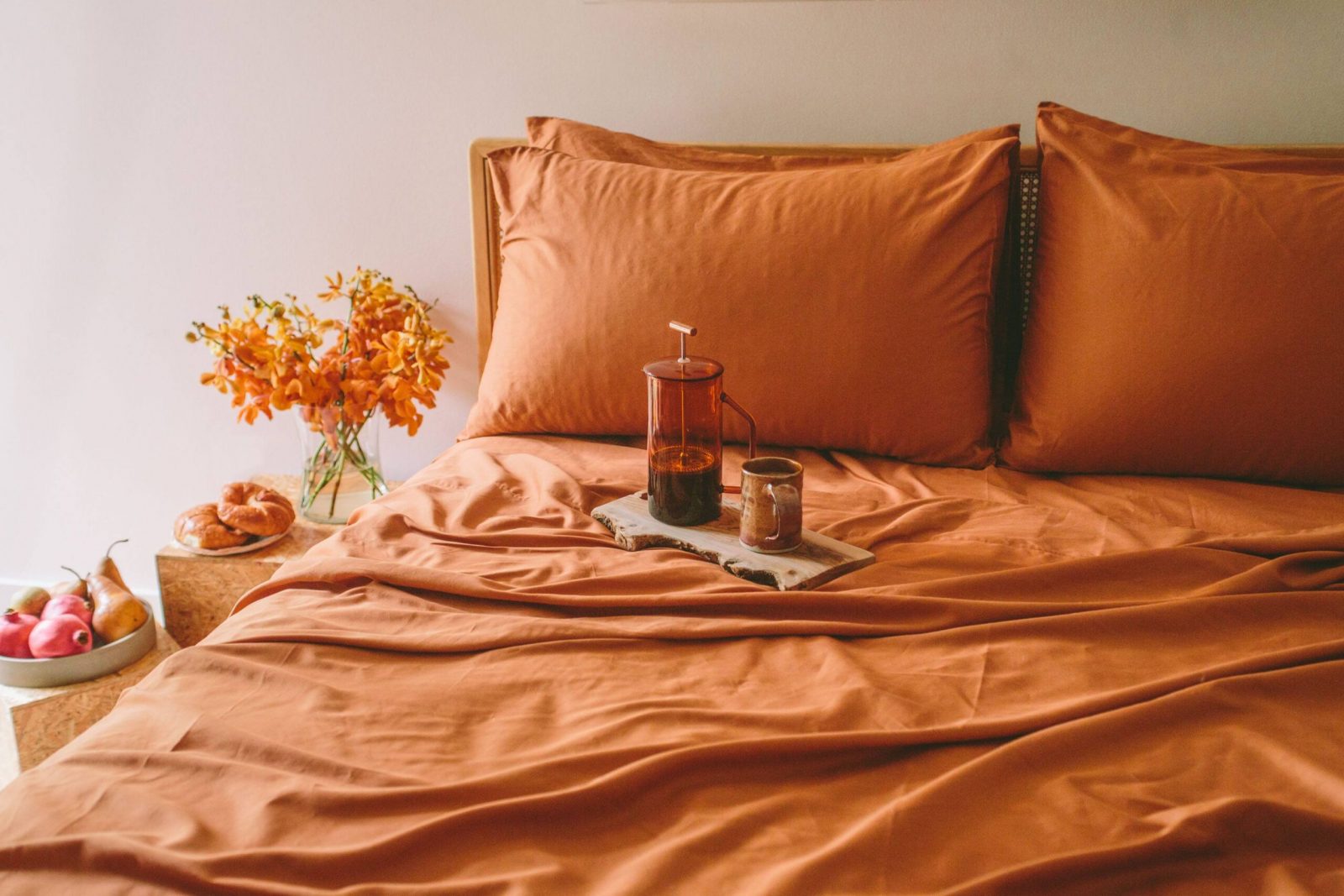 Sateen Organic Cotton Pillowcase Set Sateen Organic Cotton Pillowcase Set