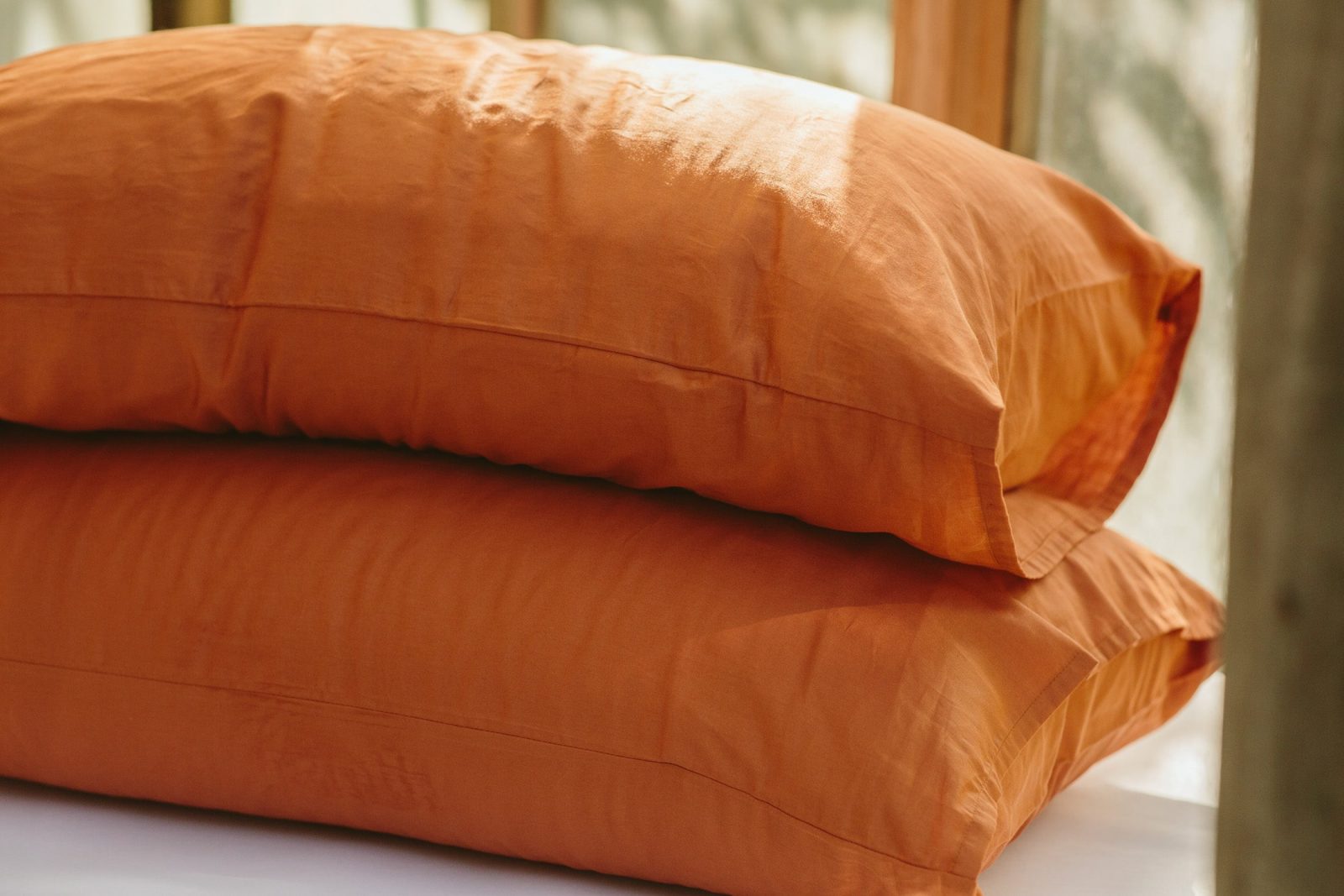 Sateen Organic Cotton Pillowcase Set Sateen Organic Cotton Pillowcase Set