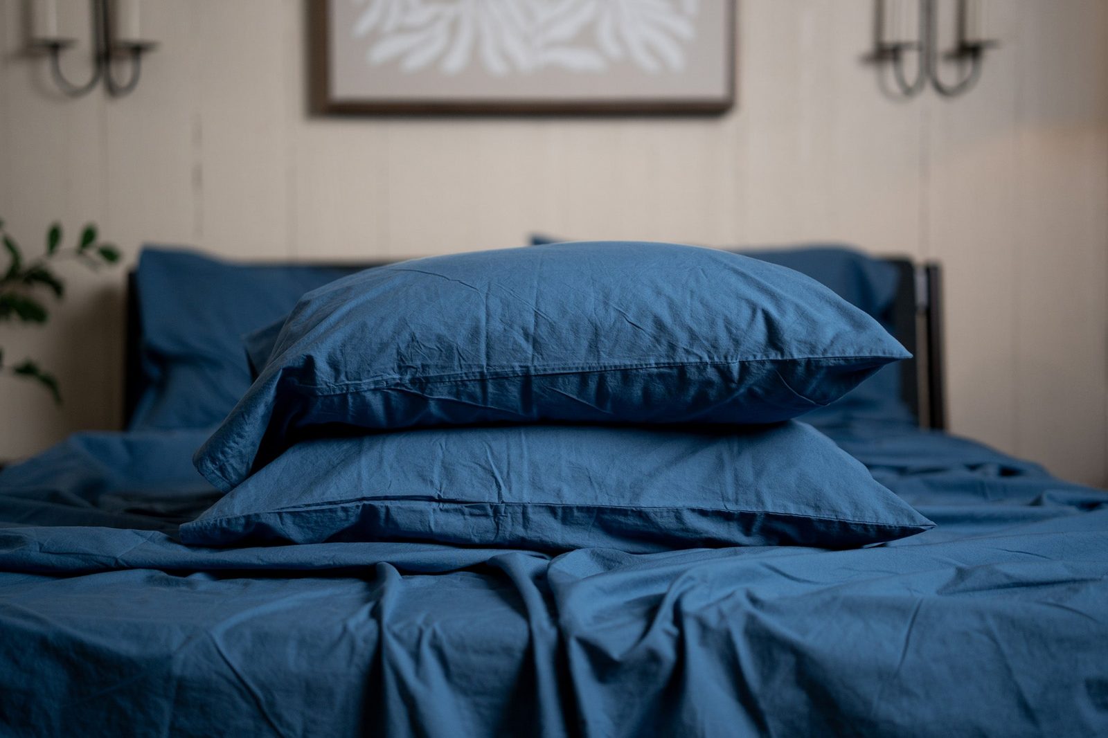 Crinkle Percale Organic Cotton Sheet Set + Pillowcases Crinkle Percale Organic Cotton Sheet Set + Pillowcases