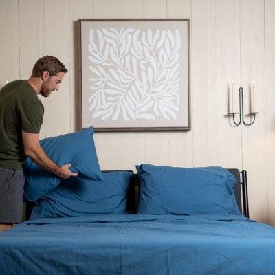 Crinkle Percale Organic Cotton Pillowcase Set Deschea NestBedding 455.jpg