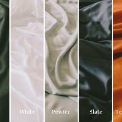 Sateen Organic Cotton Pillowcase Set Deschea OrganicCottonColors.jpg