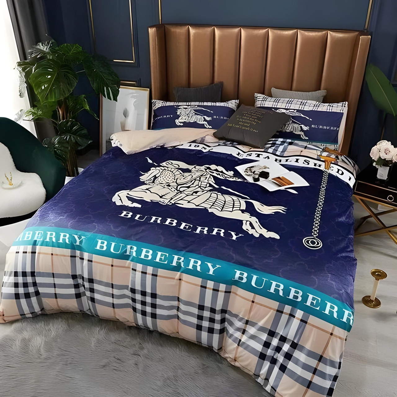 Burberry Bedding Set – TB034 Burberry Bedding Set – TB034