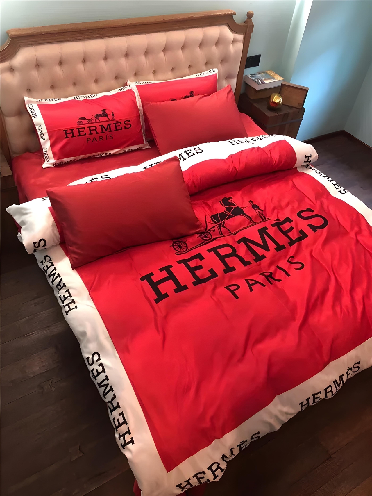 Herms Bedding Set – TB472 Herms Bedding Set – TB472