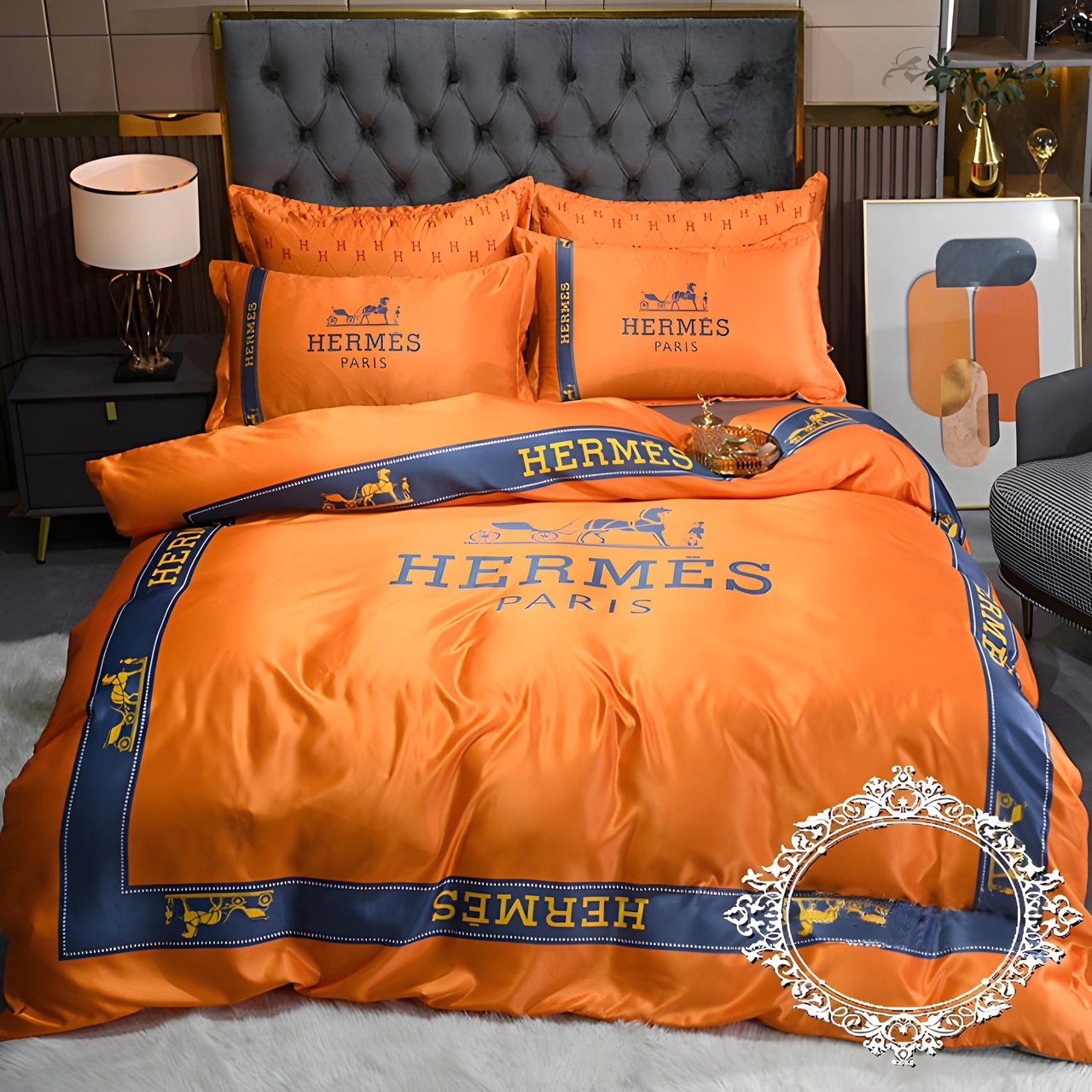 Herms Bedding Set – TB490 Herms Bedding Set – TB490